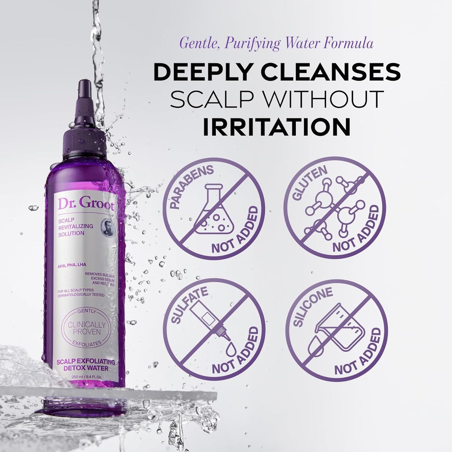 Dr. Groot Scalp Revitalizing Solution Scalp Exfoliating Detox Water - product detail image 7