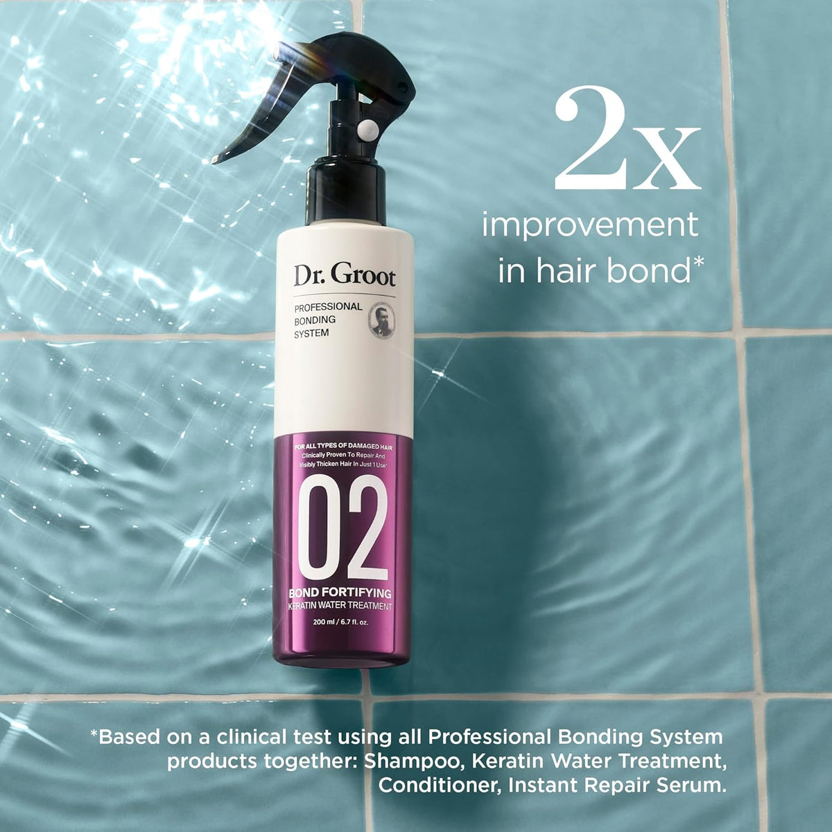 Dr. Groot Bond Fortifying Keratin Water Treatment - product detail image 2