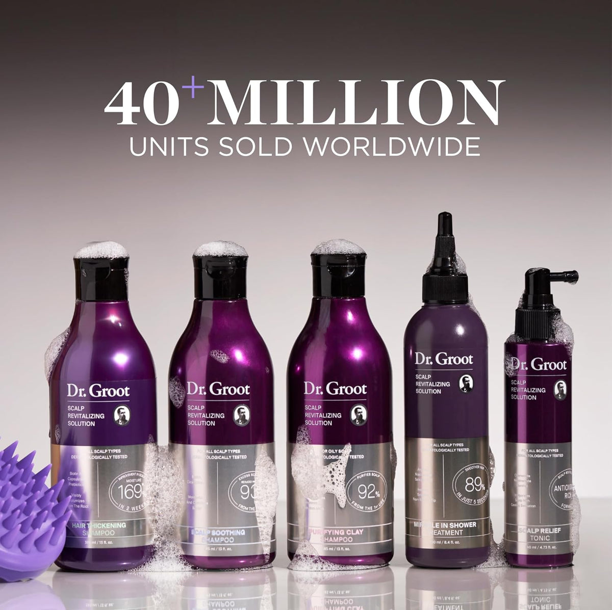 Dr. Groot Thickening Serum, Shampoo, Conditioner, and Scalp Treatment Set for Hair Loss - product detail image 8